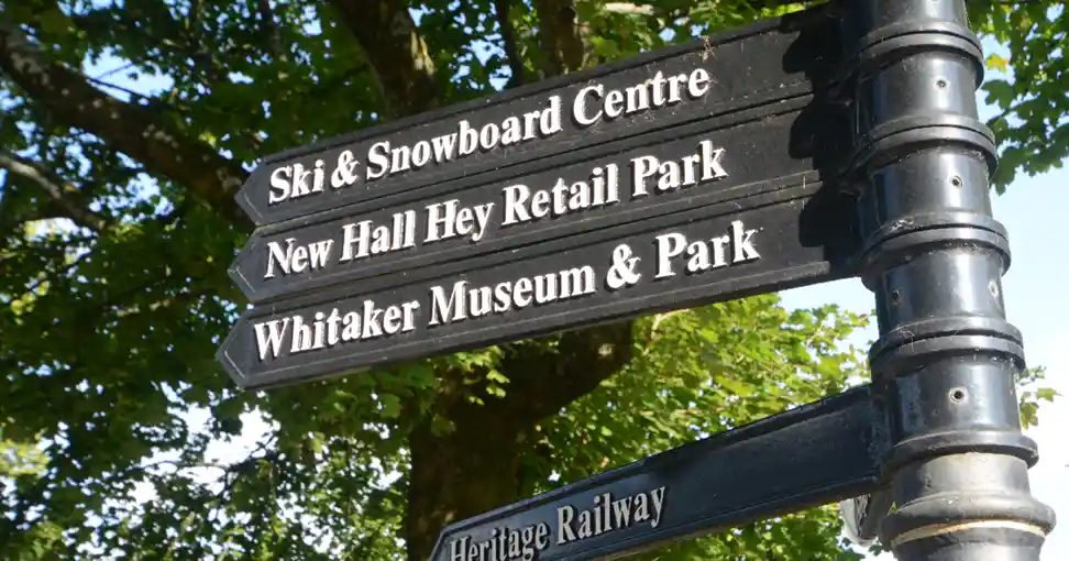 Rawtenstall Signpost
