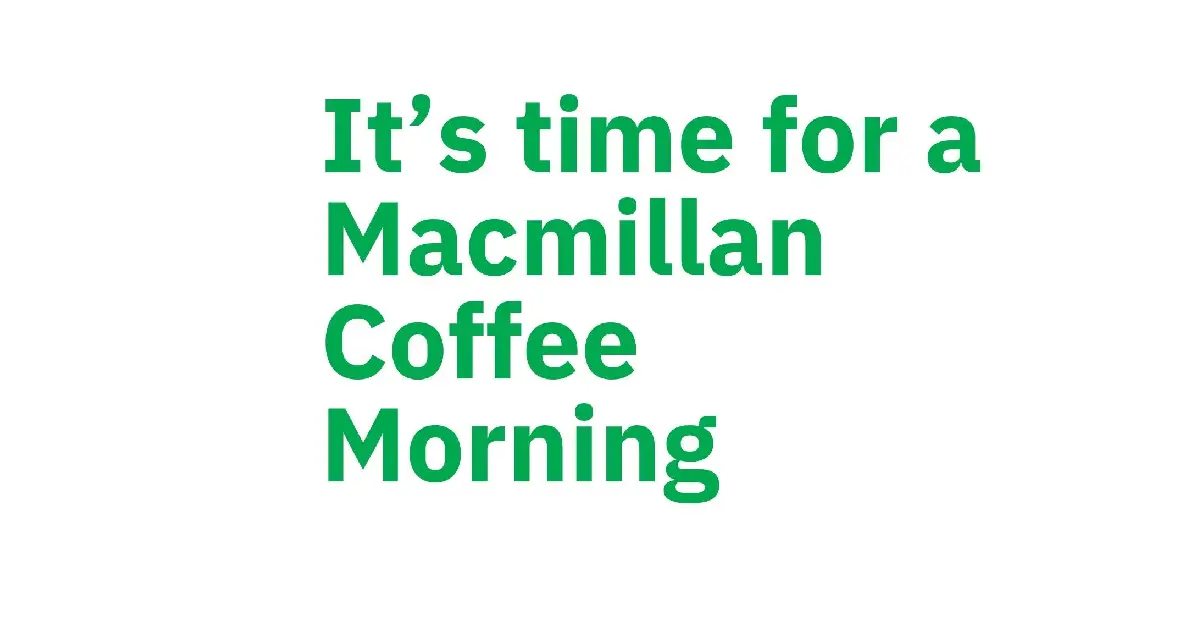 Macmillan Coffee Morning