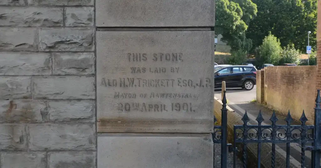 foundation stone - Kay Street Baptist Church